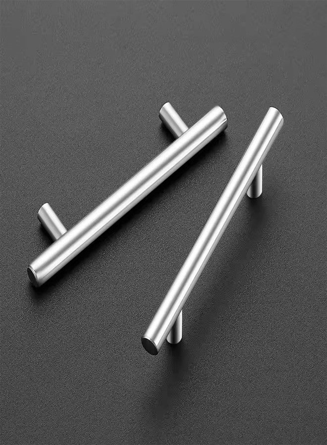 Atlantic Cabinet Pull Handle Matt Finish, Total Length 4 Inch, Hole-To-Hole 64 Mm, Pack Of 4, Silver - Image 2